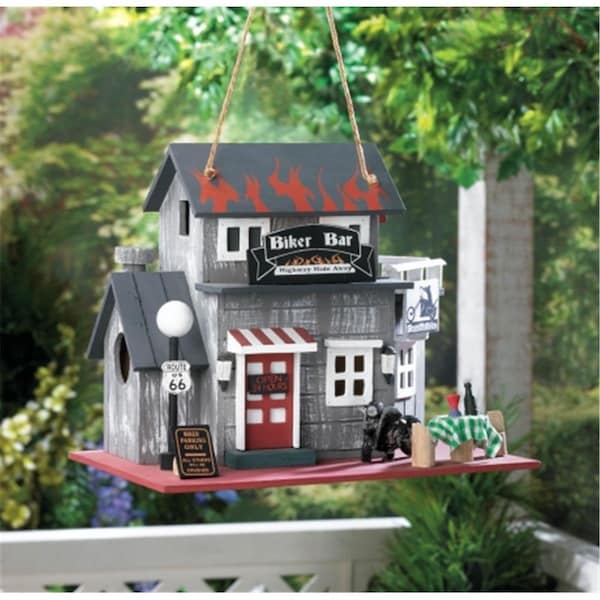 Zingz & Thingz 57071967 Biker Bar Birdhouse ZI627494 - main